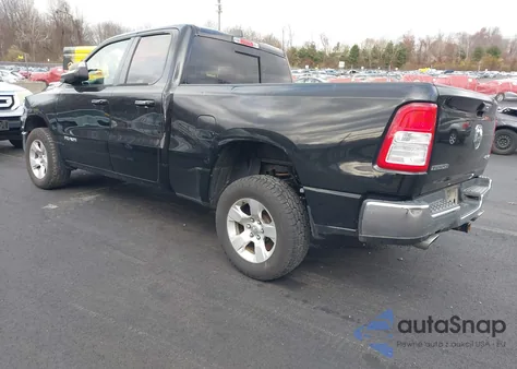 2019 Ram 1500 Big Horn/Lone Star 4X4 6'4 Box z USA, uszkodzony, nr VIN 1C6SRFBTXKN542809